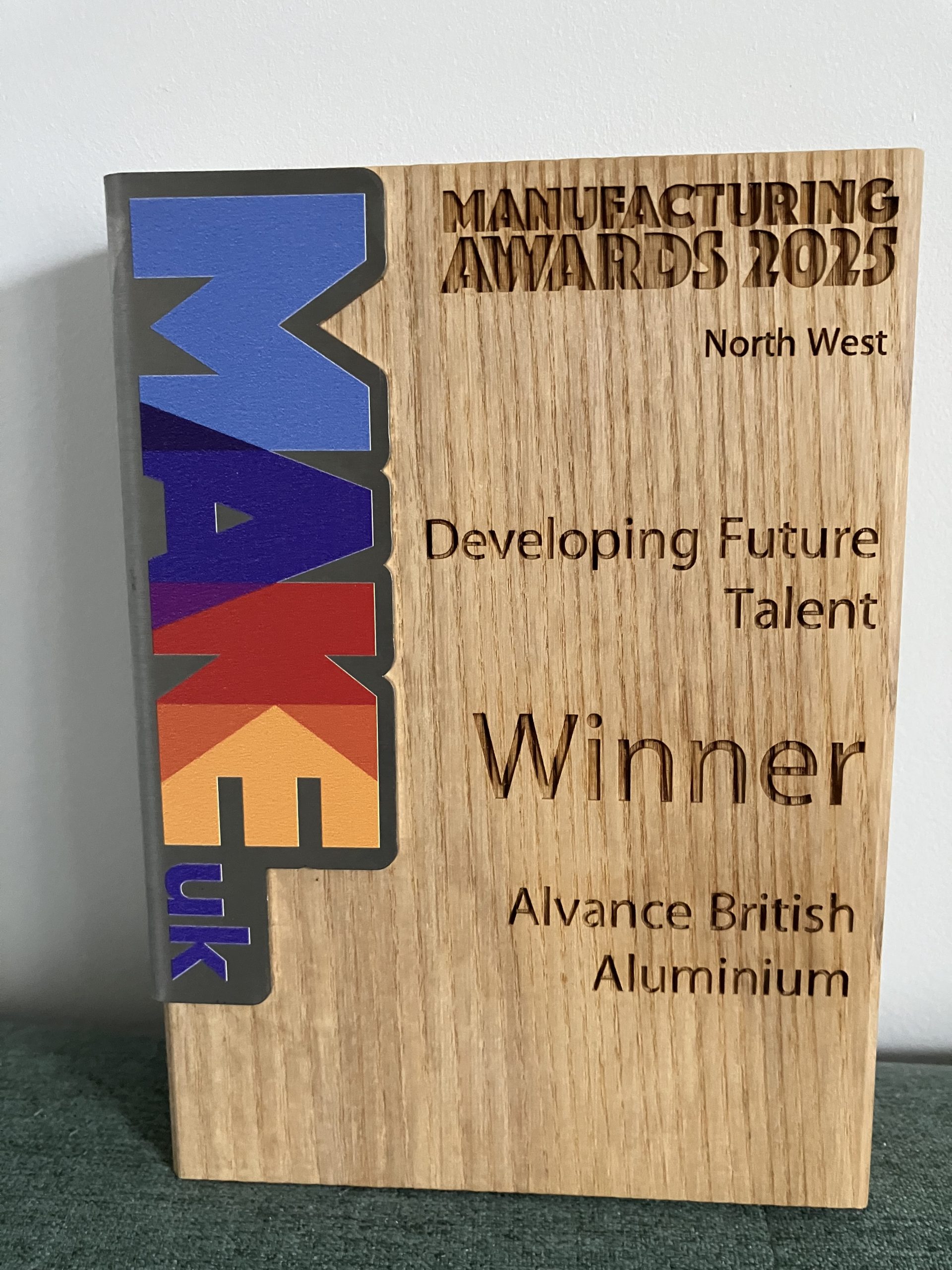 Alvance British Aluminium wins Make UK Manufacturing Award for Developing Future Talent